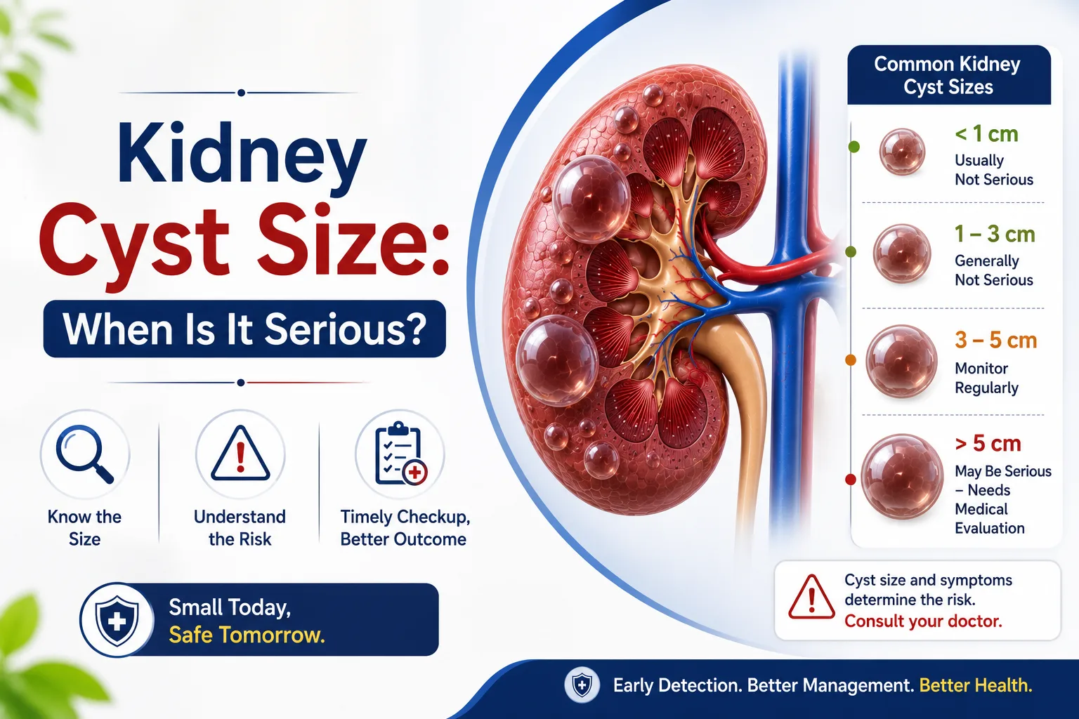 Kidney Cyst Size: When Is It Serious?